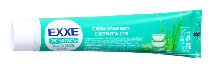 Зубная паста 100 гр EXXE Защита десен с Алоэ