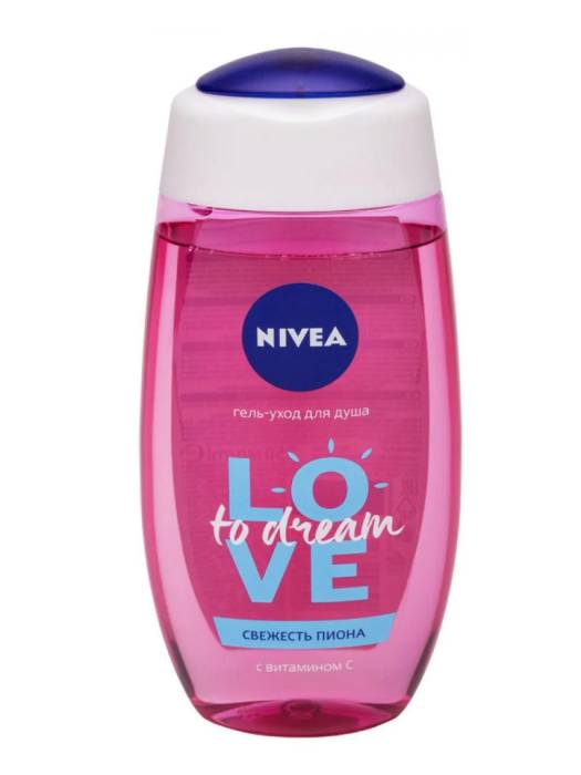 Гель-уход для душа 250 мл "Nivea" ЖЕНСКИЙ, Свежесть Пиона