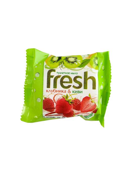 Мыло кусковое 50 г туалетное "Fresh" ЭФКО, Клубника и киви