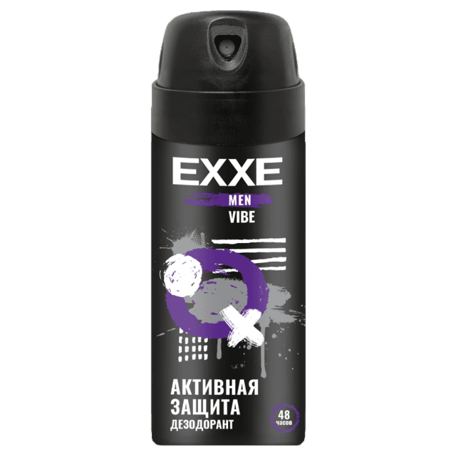 Дезодорант спрей 150 мл "EXXE" MEN, МУЖСКОЙ, VIBE/Активная защита