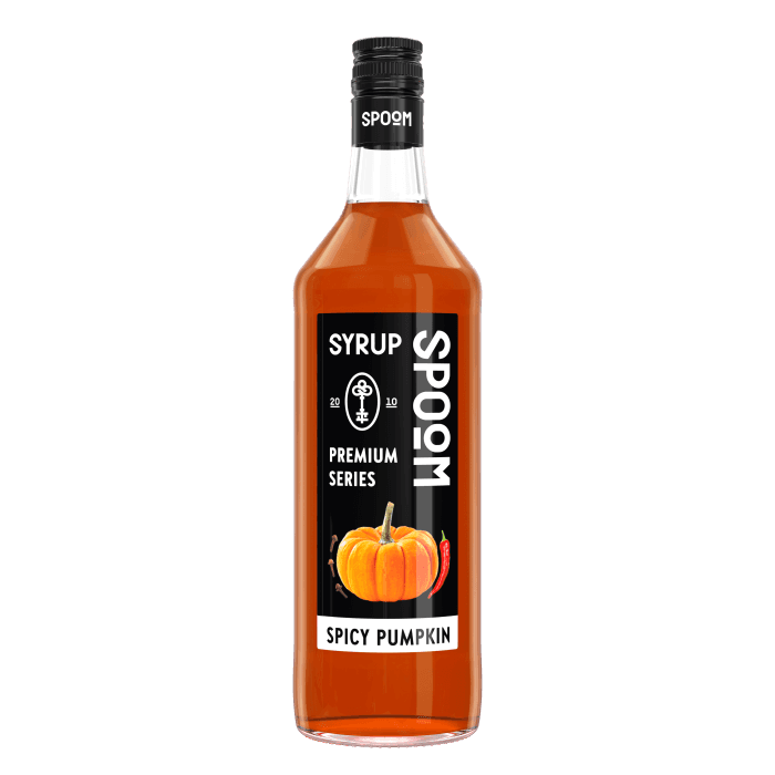 Сироп "Spoom" бутылка 1 литр, Тыква пряная / SPICY PUMPKIN
