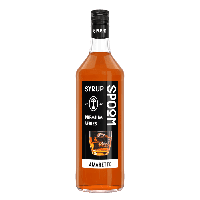 Сироп "Spoom" бутылка 1 литр, Амаретто / AMARETTO