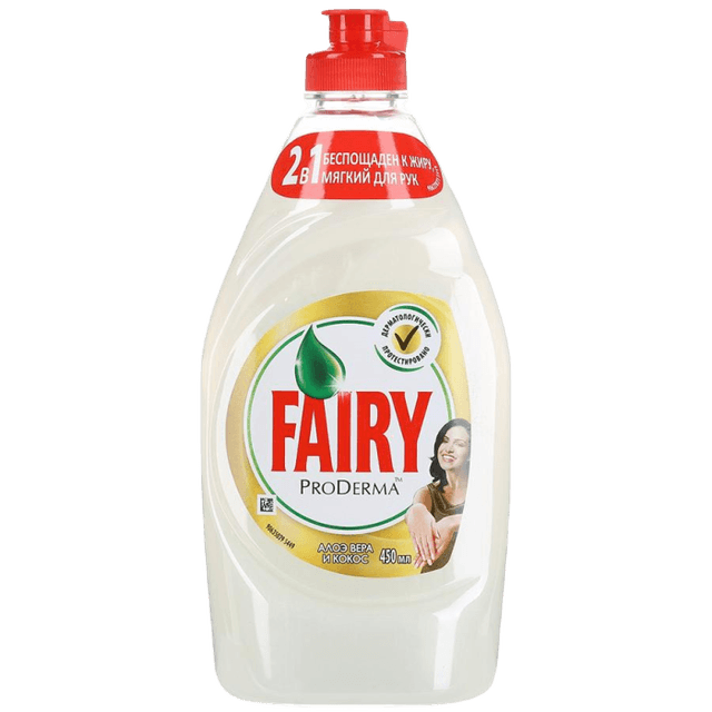 Средство для мытья посуды 500 мл "Fairy", Алоэ Вера и Кокос