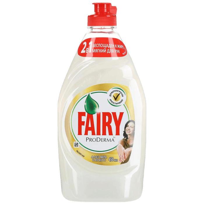 Средство для мытья посуды 500 мл "Fairy", Алоэ Вера и Кокос