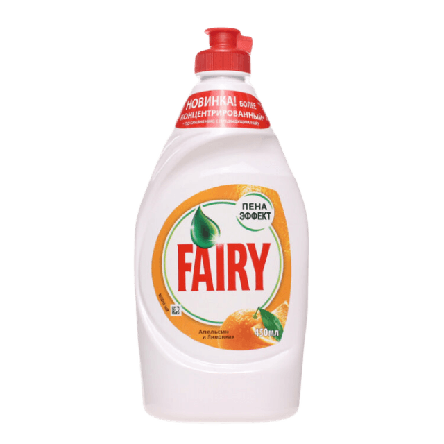 Средство для мытья посуды 500 мл "Fairy", Апельсин и лимонник