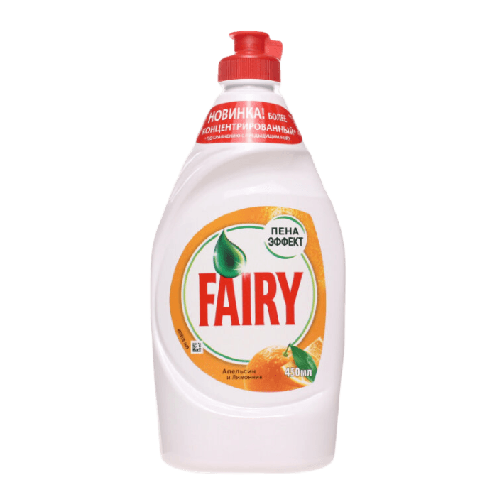 Средство для мытья посуды 500 мл "Fairy", Апельсин и лимонник