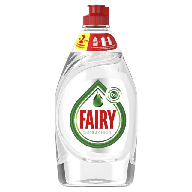 Средство для мытья посуды 500 мл "Fairy", Пьюр Клин