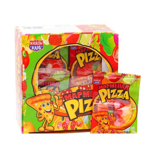 Мармелад "Pizza/пицца" 16 г (36 шт.упак) КМ