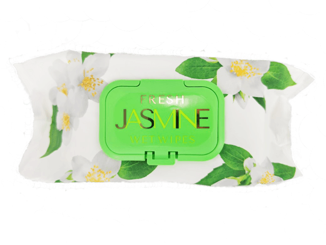 Салфетка влажная 120 шт. "Fresh" Jasmine парфюм, с клапаном (120 салф.шт)
