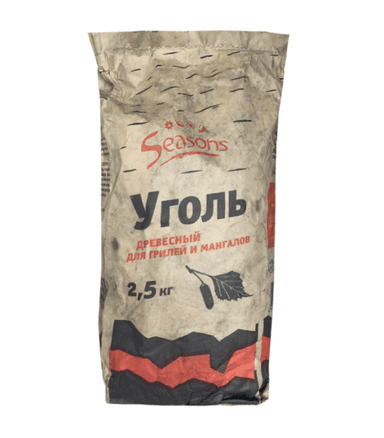 Уголь 2,5 кг древесный