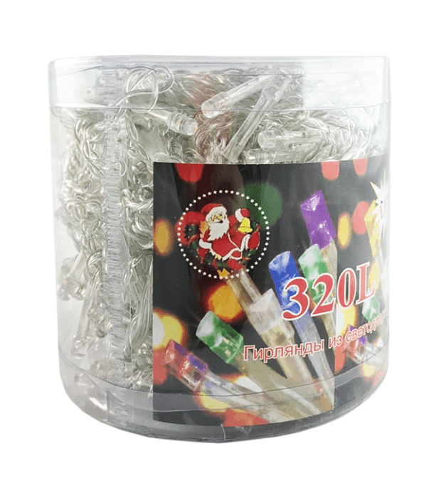 Гирлянда "Штора" 3*2 м, теплый цвет 1200L