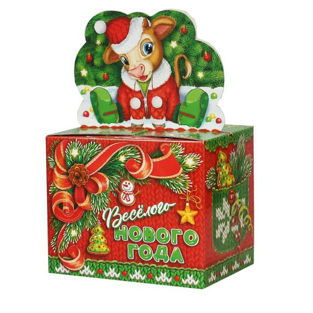 Коробка бумажная для конфет 0,8 кг "Малыш"