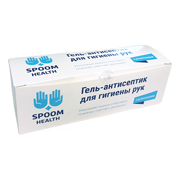 Гель-антисептик/саше на спиртовой основе 3г "Spoom Health"