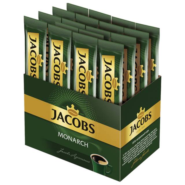 Кофе растворимый 1,8 гр "Jacobs" Monarch (30 шт.упак)
