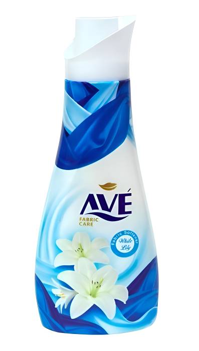 Кондиционер для белья 1 л AVE, Мягкие духи Голубой