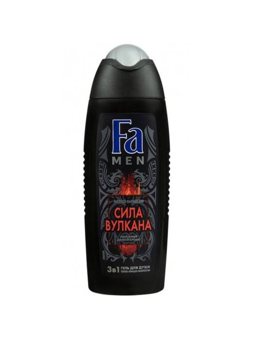 Гель для душа 250 мл "Fa", MEN Сила вулкана